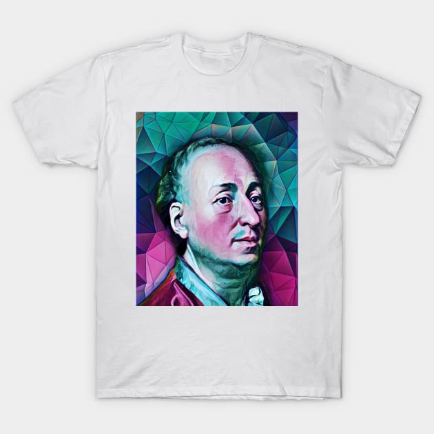 Denis Diderot Portrait | Denis Diderot Artwork 4 T-Shirt by JustLit